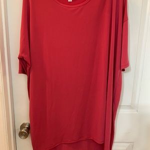 Ladies XL LuLaRoe tunic pullover EUC (ptp 28”; shoulder to hem 35 1/2”)